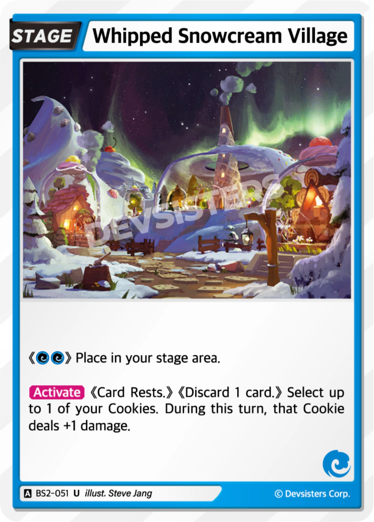 Whipped Snowcream Village - BS2-051 [U]
