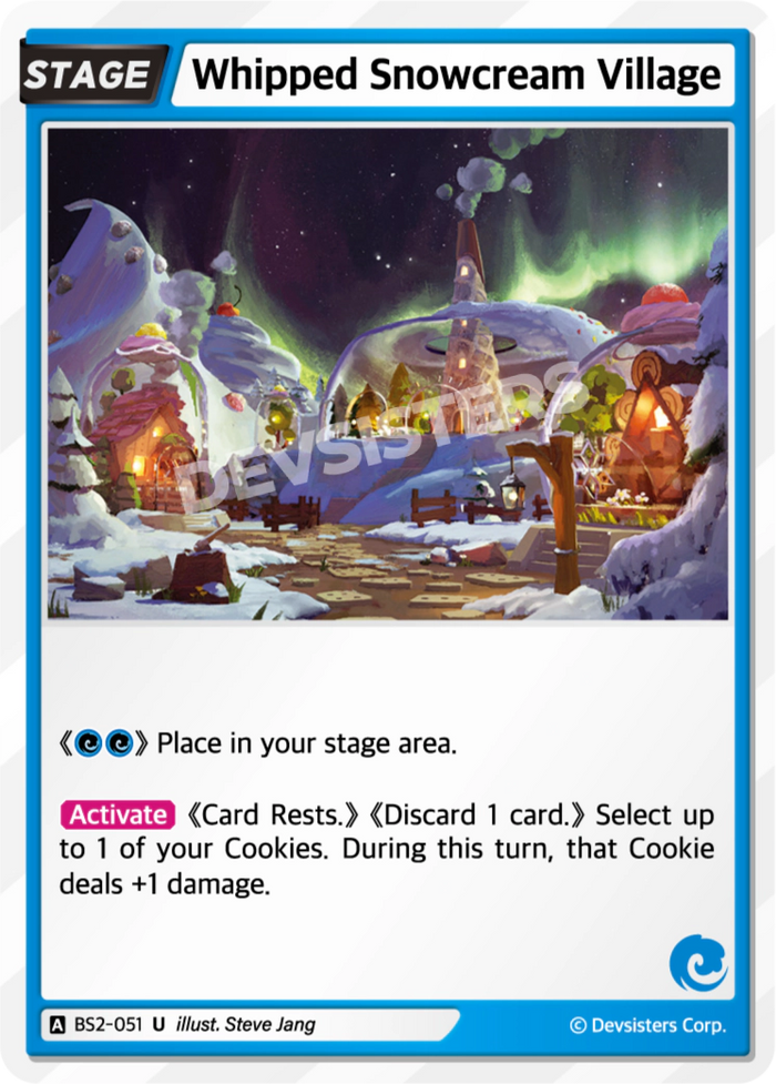 Whipped Snowcream Village - BS2-051 [U]