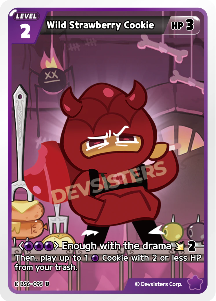 Wild Strawberry Cookie - BS6-095 [U]