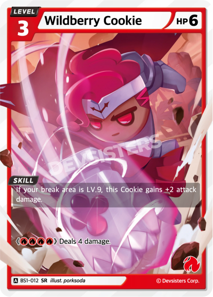 Wildberry Cookie - BS1-012 [SR]