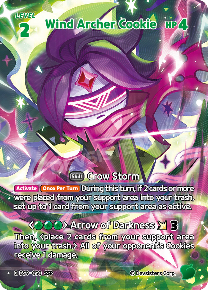 Wind Archer Cookie - BS9-050 [SSR]