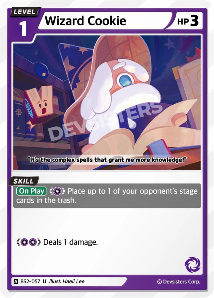 Wizard Cookie - BS2-057 [U]