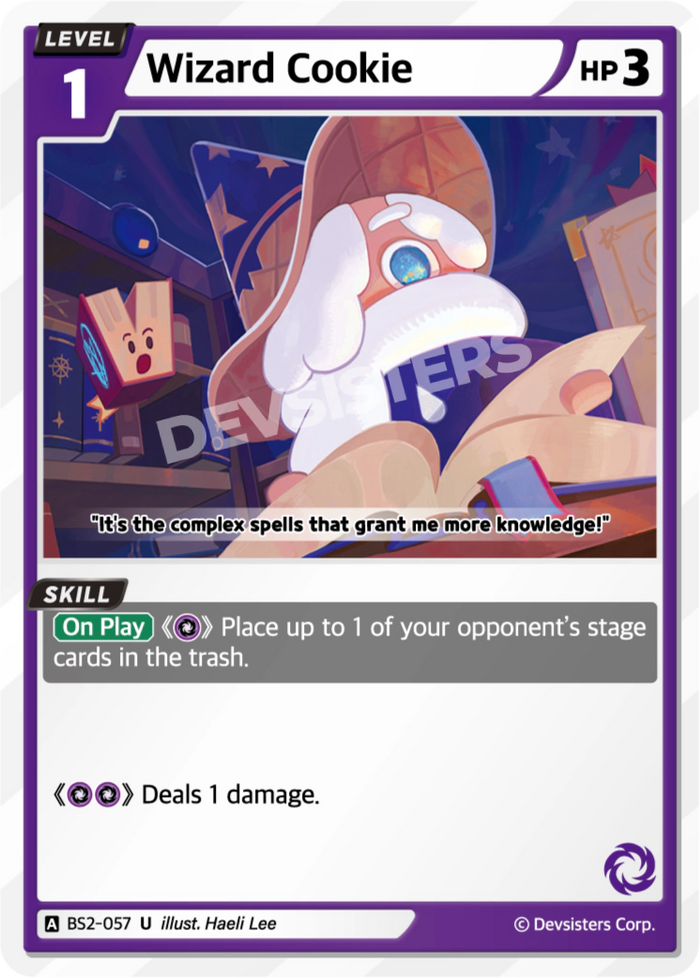 Wizard Cookie - BS2-057 [U]