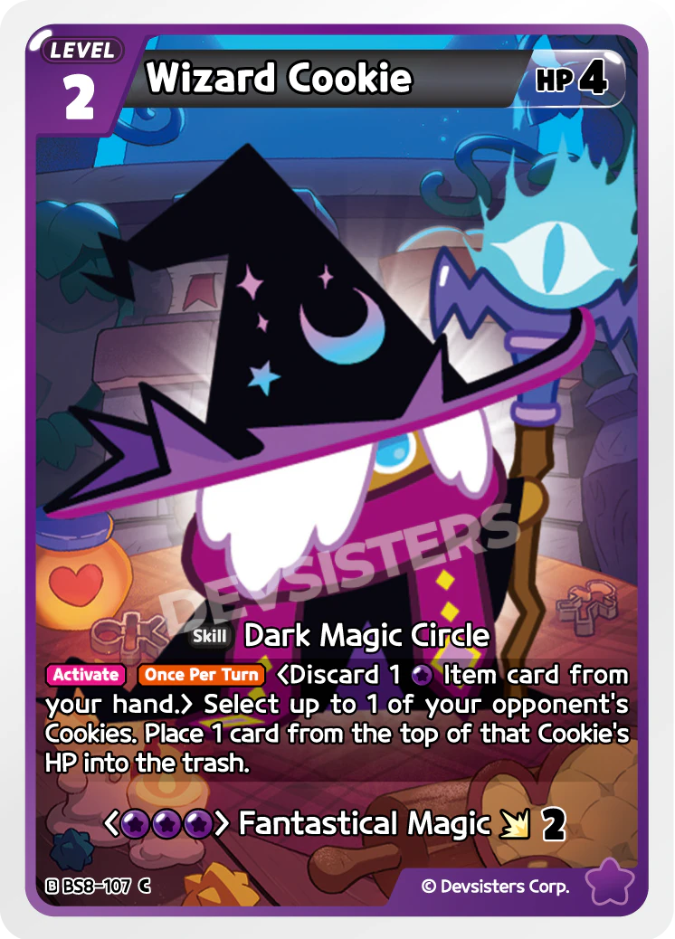 Wizard Cookie - BS8-107 [C]