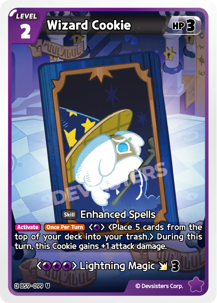 Wizard Cookie - BS9-099 [U]