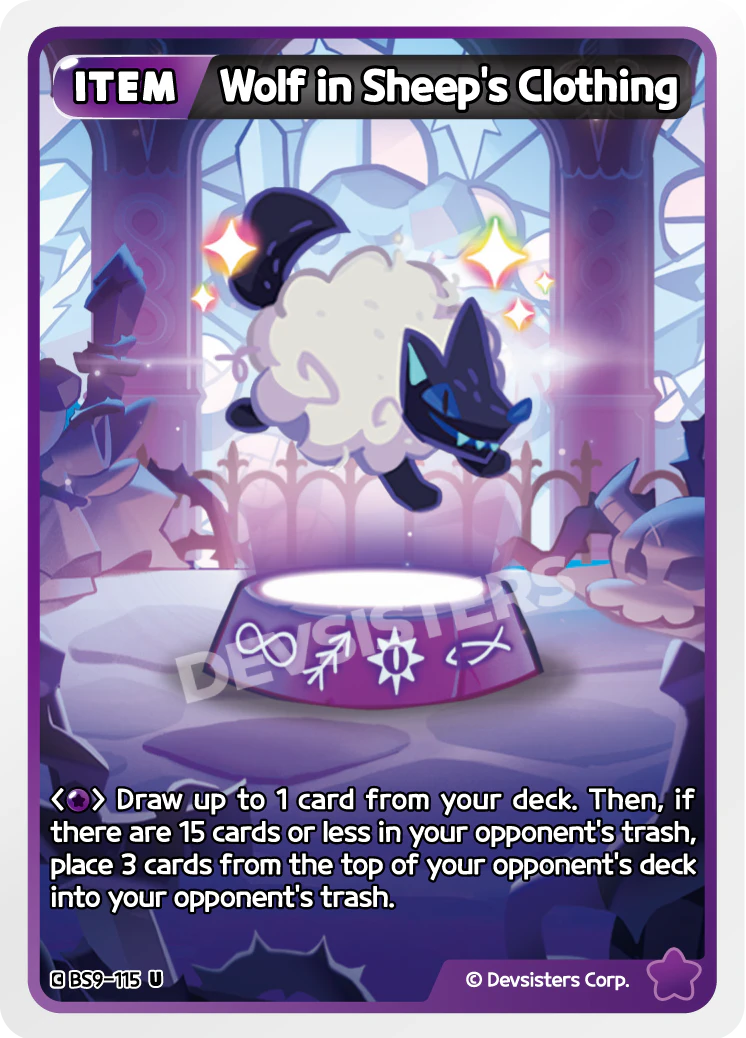 Wolf in Sheep's Clothing - BS9-115 [U]